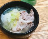 低糖質！豚肉とニラの激痩せ鍋作り方5写真