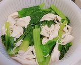 小松菜とささみの和え物 PFCメニュー作り方1写真