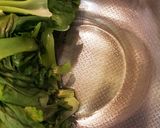 レンジ茹で~チンゲン菜コチュジャンナムル作り方3写真