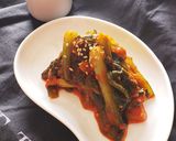 レンジ茹で~チンゲン菜コチュジャンナムル作り方7写真