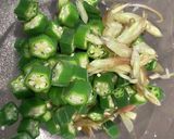 オクラと茗荷のおかか和え『何食べ』#6作り方1写真