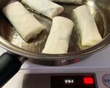 味付けなし★アスパラベーコン春巻き作り方3写真