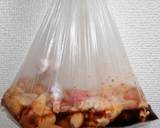 ★チューリップ型照り焼きチキン★作り方3写真