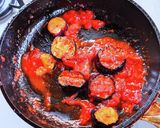 茄子トマト煮のポテトクリーム作り方2写真