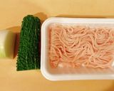 ゴーヤの肉詰めwithテリヤキつくね作り方1写真