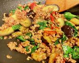 挽き肉の夏野菜炒め作り方6写真