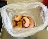 ポリ袋で簡単★桃のコンポート作り方3写真