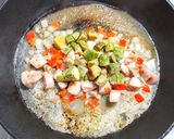 ハワイ風ガーリックチキン丼作り方6写真