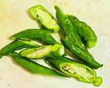 簡単・茹でもやし＆万願寺＆ソーセージ作り方1写真