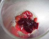 1分で！すももジェラート♪豆乳とジャムで作り方2写真