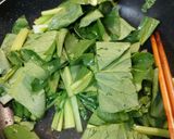 副菜に　シャキッと小松菜ベーコン炒め作り方7写真