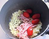 ミニトマトのご飯リゾット作り方4写真