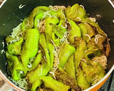 万願寺唐辛子とちりめんじゃこの炒め煮作り方3写真