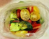 キュウリとミニトマトのオリーブオイル作り方3写真