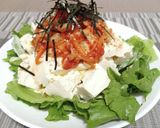 超簡単！豆腐とキムチのレタスサラダ！！作り方6写真