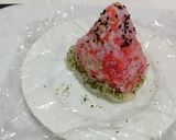 ↭スイカ風のおにぎり↭♪作り方4写真