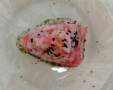 ↭スイカ風のおにぎり↭♪作り方5写真