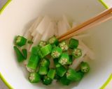 長芋とオクラの梅肉和え作り方6写真