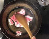 こってり美味しい夕顔と豚バラ肉の甘辛炒め作り方5写真