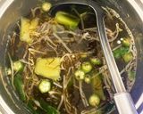 簡単✨もずくとオクラの和風夏野菜スープ作り方6写真