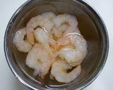簡単!ぷりぷりエビ炒飯☆ピリ辛生姜風味作り方1写真