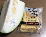 簡単簡単！冬瓜と油揚げのパパッと煮物作り方1写真