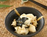 モッツァレラチーズと海苔のわさび醤油和え作り方2写真