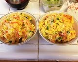 なんちゃってカニ天津飯作り方5写真