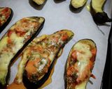 揚げ茄子のチーズ焼き❨(@≧↺≦@)❩作り方5写真