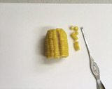 とうもろこしの粒をきれいに取る方法作り方4写真