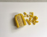 とうもろこしの粒をきれいに取る方法作り方6写真