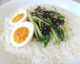 超簡単！さっぱりキュウリ昆布そうめん！作り方5写真