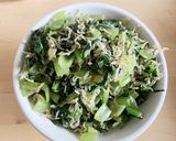 じゃこと小松菜の月見ホットサンド作り方11写真