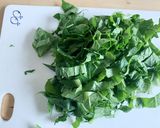 じゃこと小松菜の月見ホットサンド作り方5写真