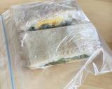 じゃこと小松菜の月見ホットサンド作り方33写真