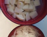レンジでとびっこの和風ポテサラ作り方1写真