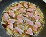 ささみでヘルシー親子丼作り方2写真