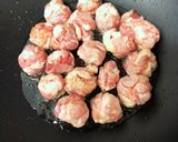 細切れ肉で作る♪揚げない彩り夏野菜酢豚作り方6写真