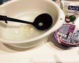 簡単ココナッツミルクの白玉ぜんざい☆作り方1写真
