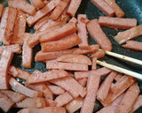 簡単！ごはんがすすむ♪スパムのカレー炒め作り方2写真