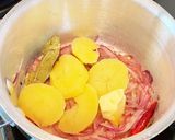 ジャガイモと赤玉ねぎのパスタ作り方7写真