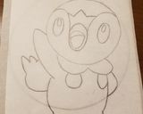 ポケモンケーキ　ポッチャマケーキ作り方5写真