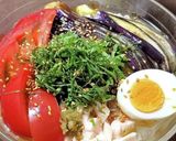 暑い日はこれ！味染み焼きなすの冷やし素麺作り方5写真