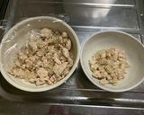 オートミールごはんでタコライス作り方1写真