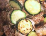 ズッキーニと鶏肉のチーズハーブソルト炒め作り方7写真