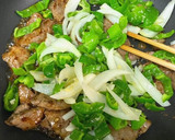 旨！牛肉とピーマンのオイスターソース炒め作り方16写真