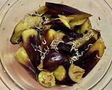 レンチン・茄子とちりめんじゃこの煮浸し作り方3写真