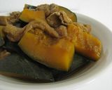 ☆圧力鍋★かぼちゃのそぼろ煮☆作り方4写真