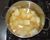 冬瓜の煮物♪簡単夏の食養生鶏ひき肉餡掛け作り方13写真