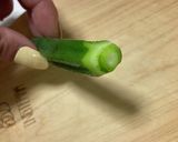 【簡単】オクラとミョウガの麺つゆ漬け作り方1写真